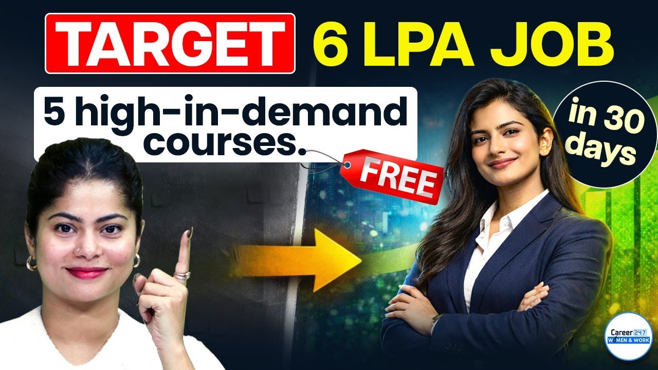 Top 5 High-in-demand courses you can learn for FREE | By Udisha Ma'am