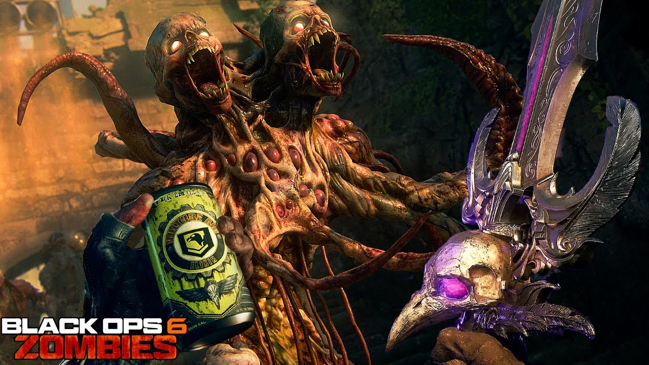 CITADELLE DES MORTS BUSCANDO EL EASTER EGG Y LAS 4 ESPADAS ELEMENTALES DLC 1 | BLACK OPS 6 ZOMBIES