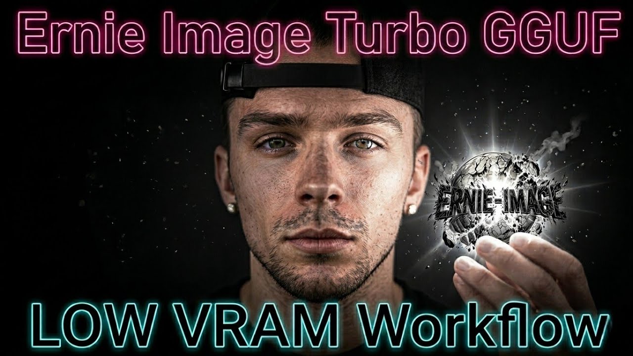 Ernie Image Turbo | LOW VRAM Workflow