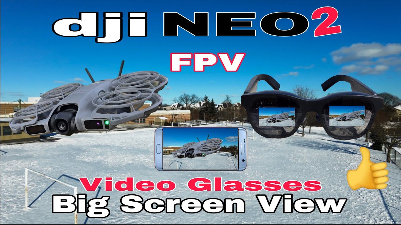 DJI NEO 2 — Тест FPV-полетов в видеоочках (очки дополненной реальности Xreal One)