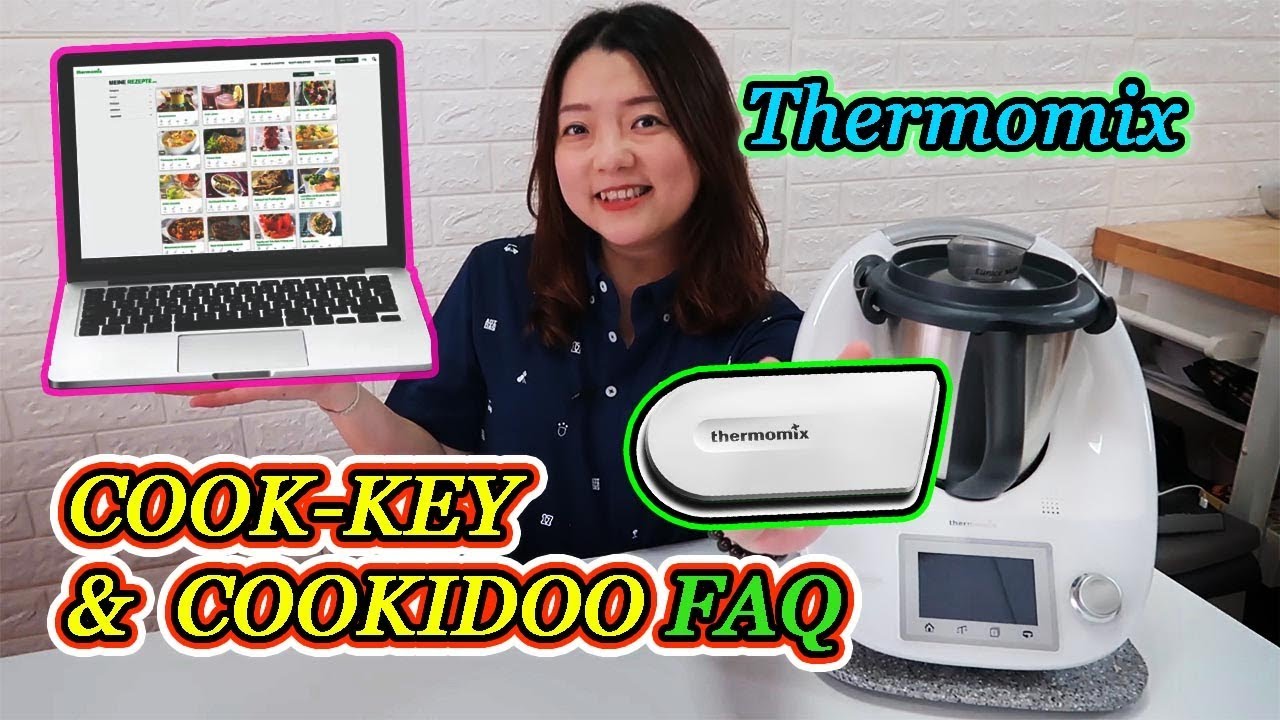 Thermomix Cook Key and Cookidoo FAQ|美善品的新配件與專屬食譜資料庫 【euniceliciousTV】