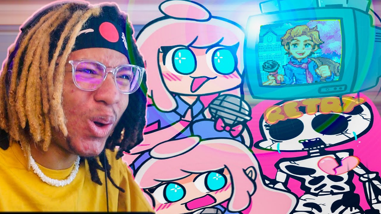 CLOUD is OBSESSED | Friday Night Funkin - Notice Me Senpai VS Cloud