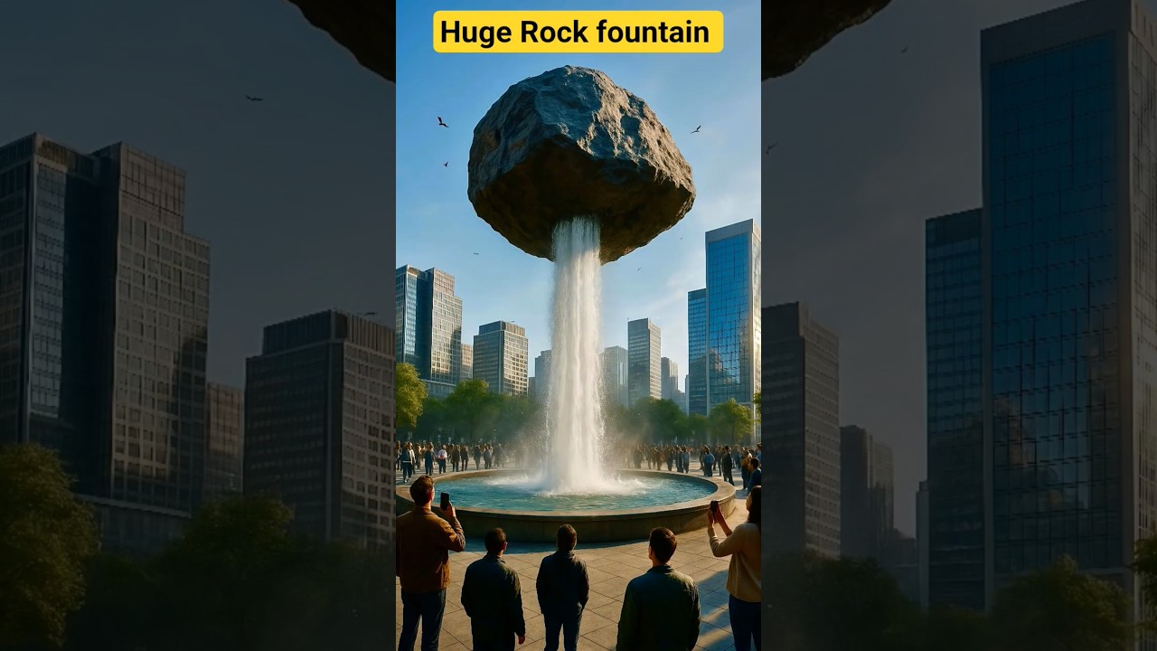 Huge Rock suspended in air #shorts #youtubeshorts #viral #trending