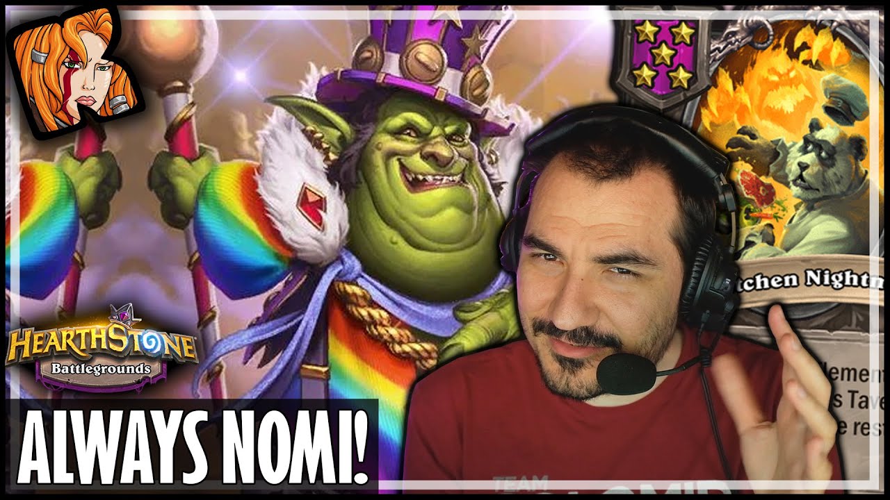 YOU ALWAYS NOMI WITH GALLYWIX! - Hearthstone Battlegrounds