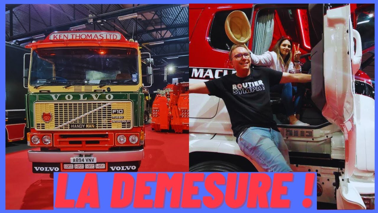 Ciney Truck Show 2023, l'exposition camion de la démesure ! (incroyable)