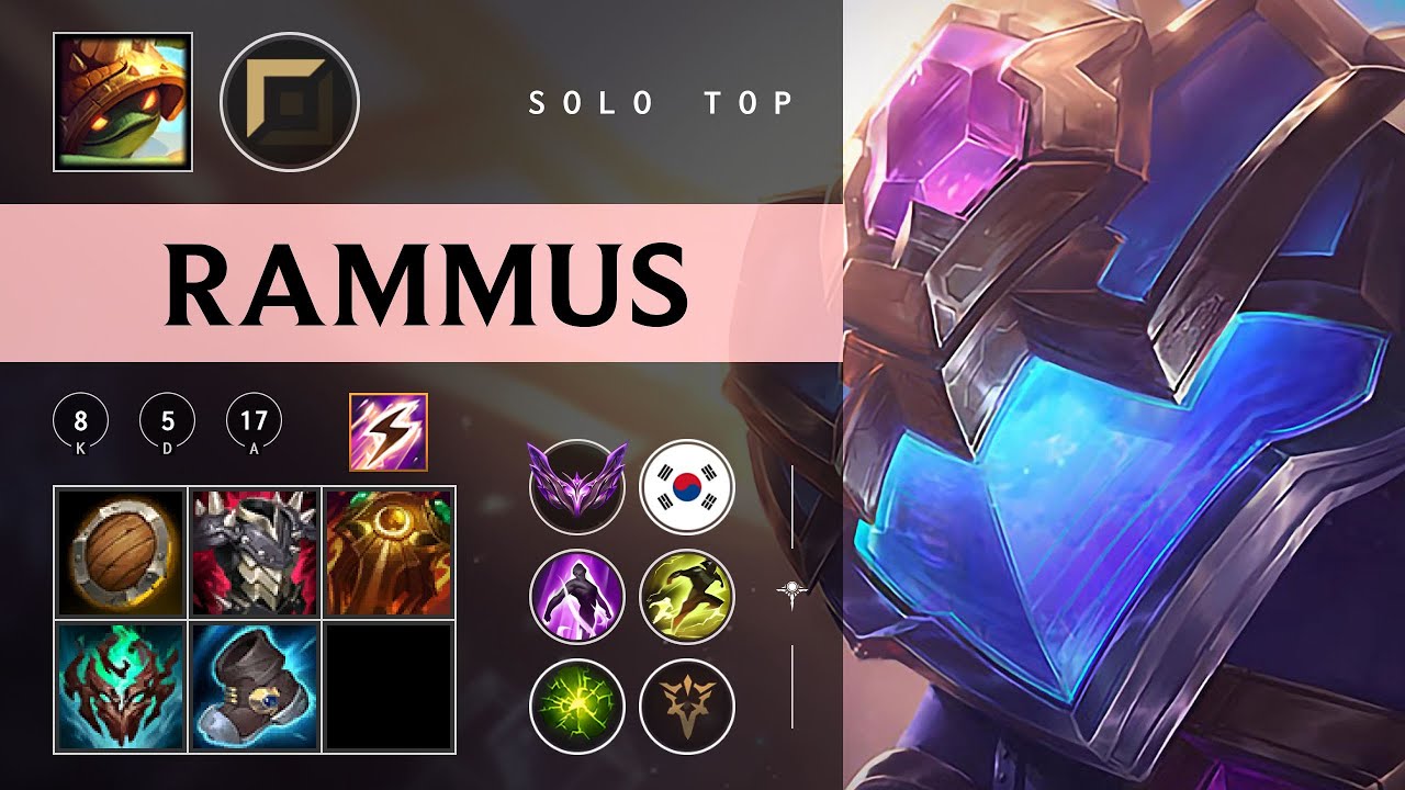 Rammus Top vs Varus - KR Master Patch 26.01