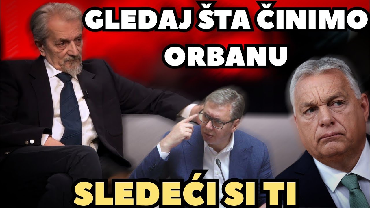 OMČA MU SE STEŽE OKO VRATA-ORBANA PRVOG SKIDAMO (Milan Vilić)