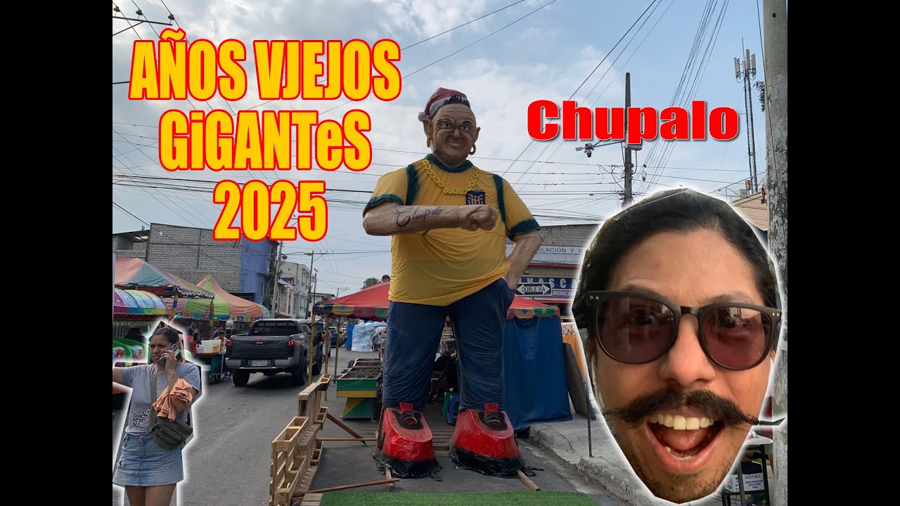 Ruta de los MONIGOTES GIGANTES 2025 Guayaquil suburbio 