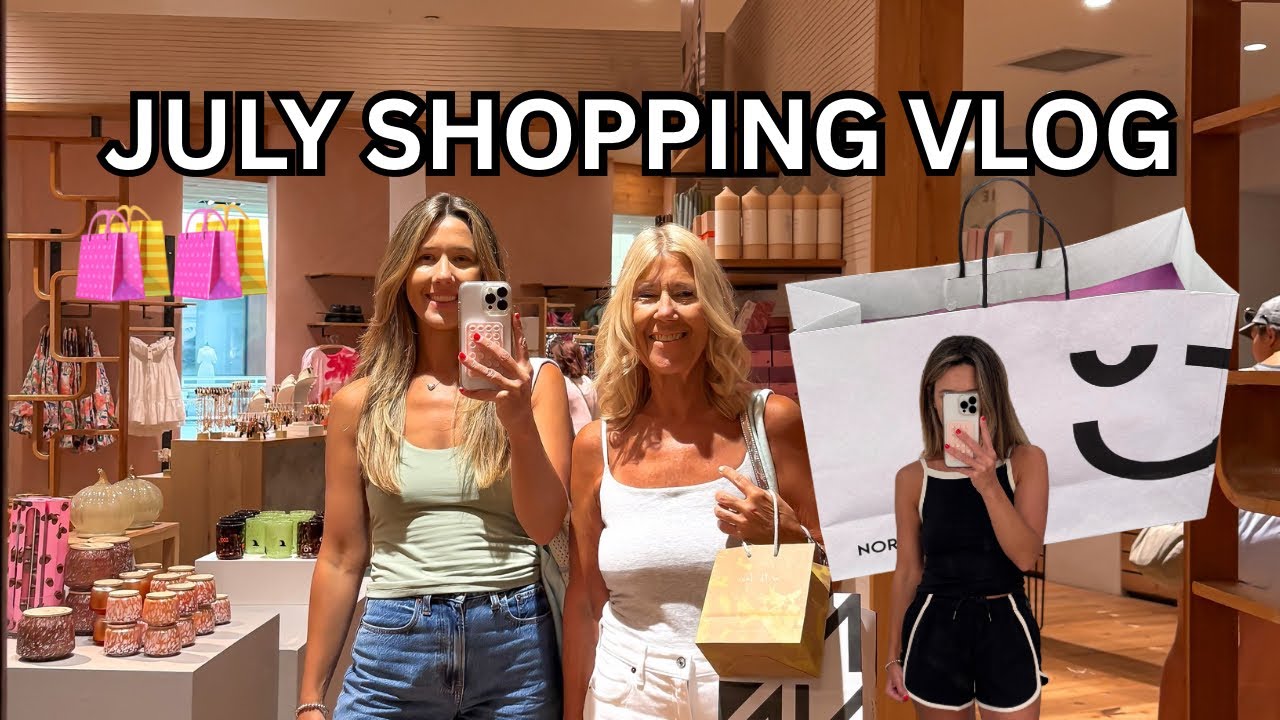 Mom & Me Shopping Vlog 🛍 | July Fashion Finds + Hauls! #monthlyvlog #shoppingvlog #summerfashion2025