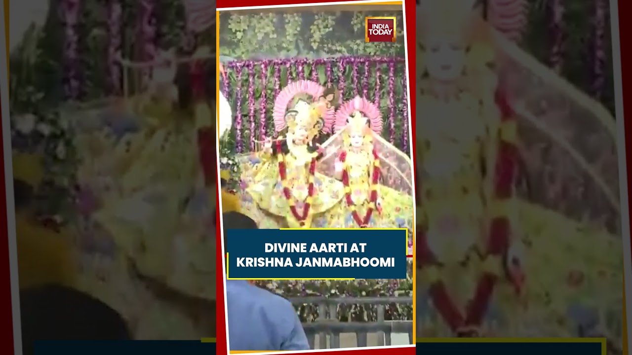 Janmashtami 2026: Mangala Aarti Held At Shri Krishna Janmabhoomi Temple In Mathurai #mathura #viral