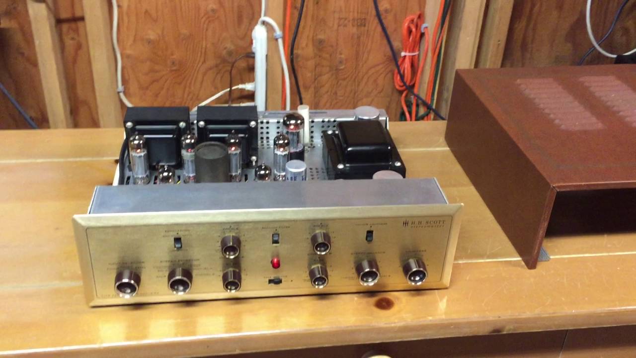 HH Scott 222-B Integrated Tube Amplifier - Jimmyvp1