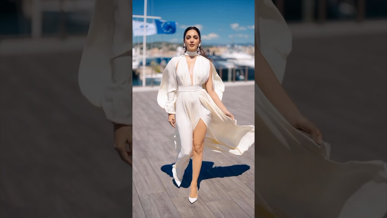 Kiara Advani looks HOT as she makes her first appearance at Cannes 2024 😍 | #shorts #kiaraadvani