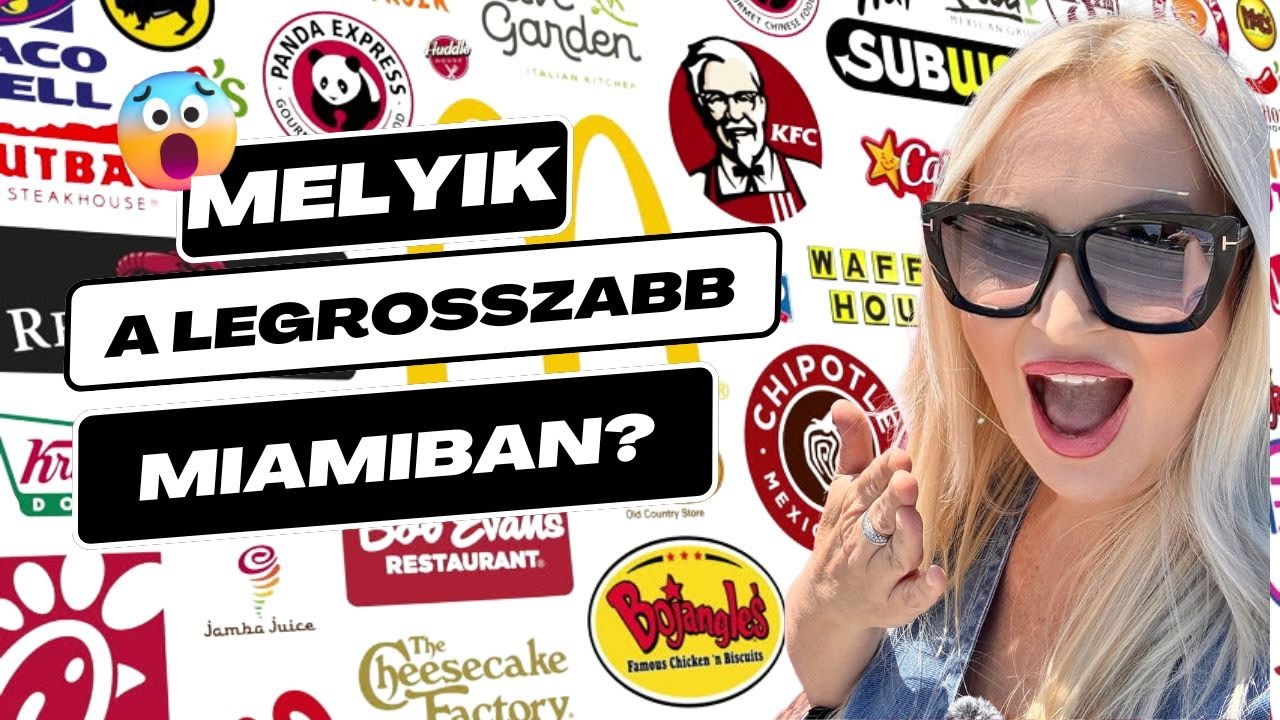 A nagy Amerikai gyorsétterem teszt- KFC, Mc Donald's, Taco Bell, Five Guys, Panda Express