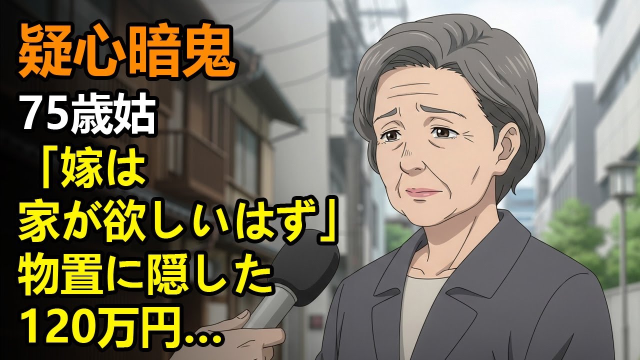疑心暗鬼75歳姑「嫁は家が欲しいはず」物置に隠した120万円…