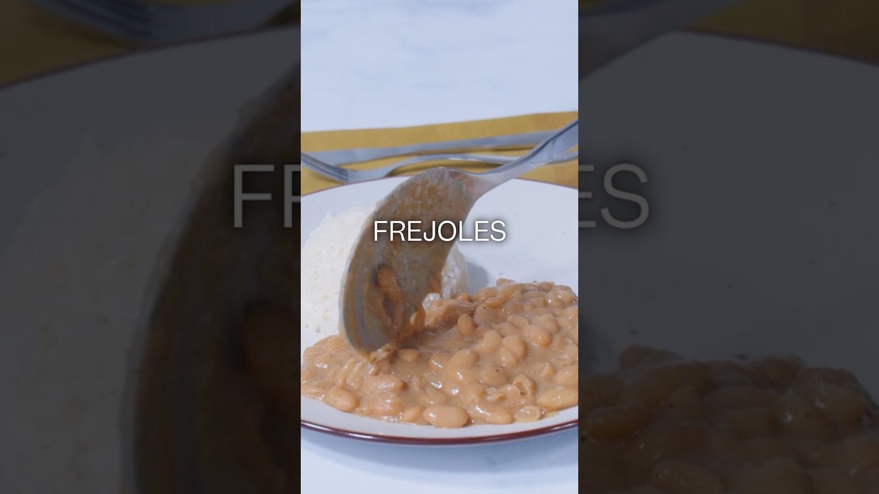 Receta de FREJOLES cremositos y deliciosos 😋, perfectos para acompa&ntilde;ar un buen seco ❤️
