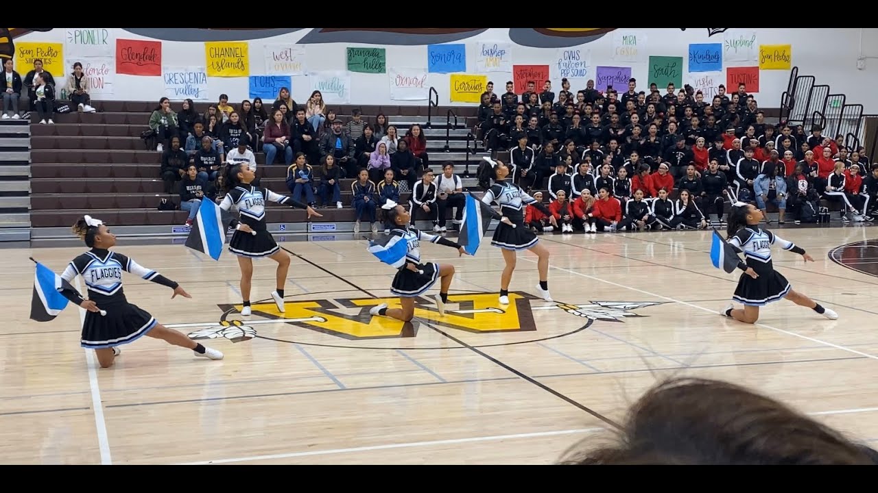 2020 Spirit Day, West High School - Torrance, CA | Carson Flaggies | 1 Flag