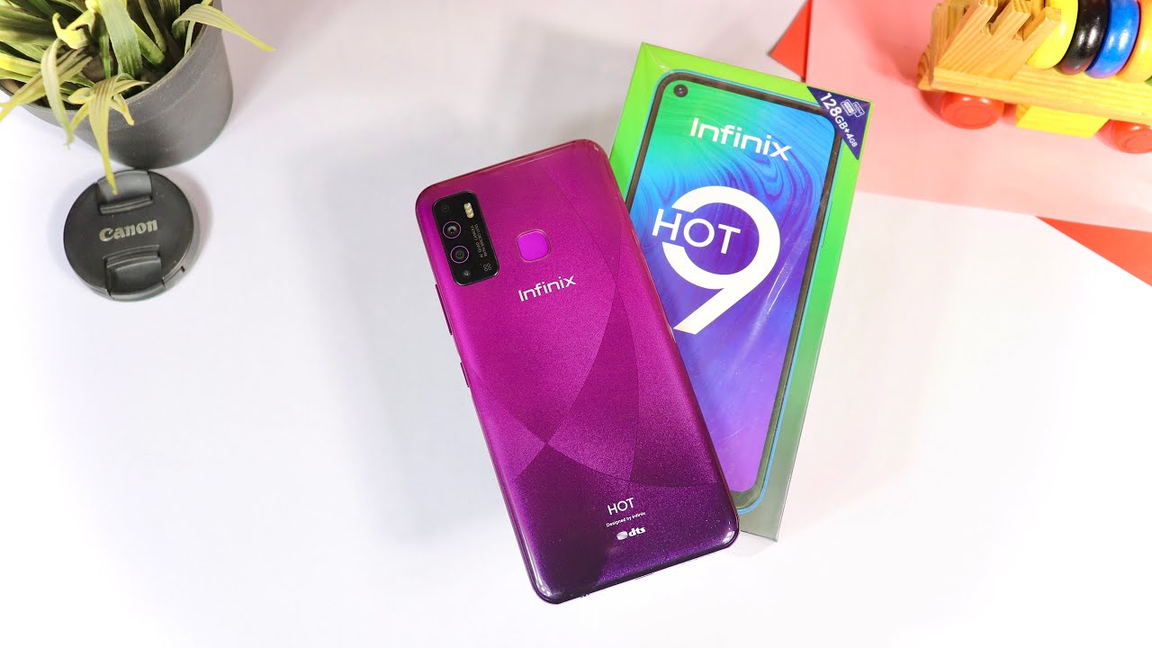 Infinix Hot 9 Unboxing (Violet) - 4GB/128GB| Hole Punch Display| Price in Pakistan !!