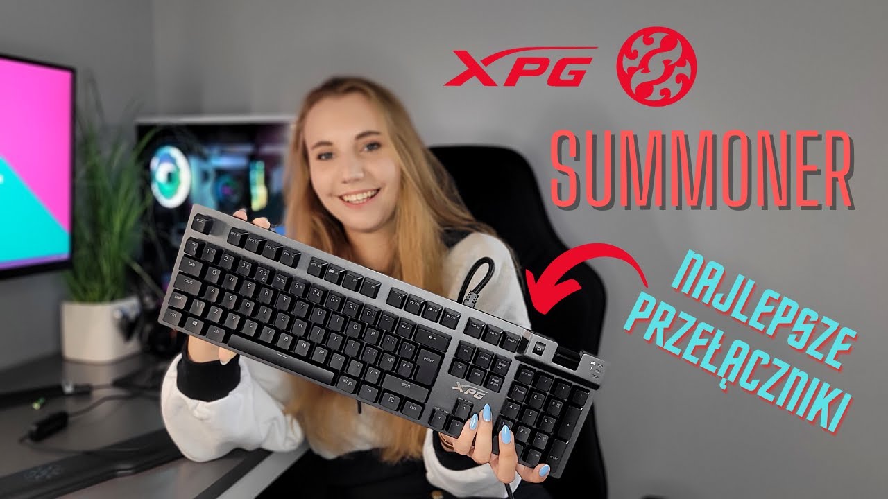 Najlepsza klawiatura mechaniczna za 369 zł – XPG SUMMONER