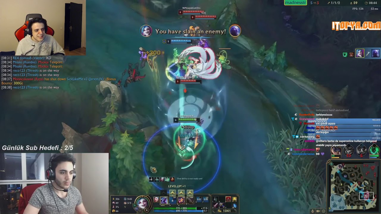 Thaldrinlol - LoL Yayın Anları #515 İzliyor (MEGVA)