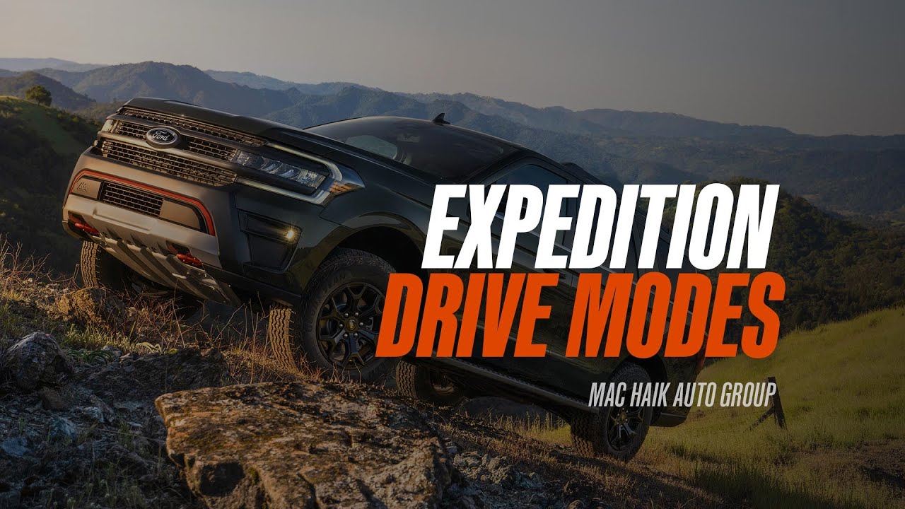 Tackle Any Terrain with the Expedition’s Drive Modes | 2022 Ford Expedition Timberline