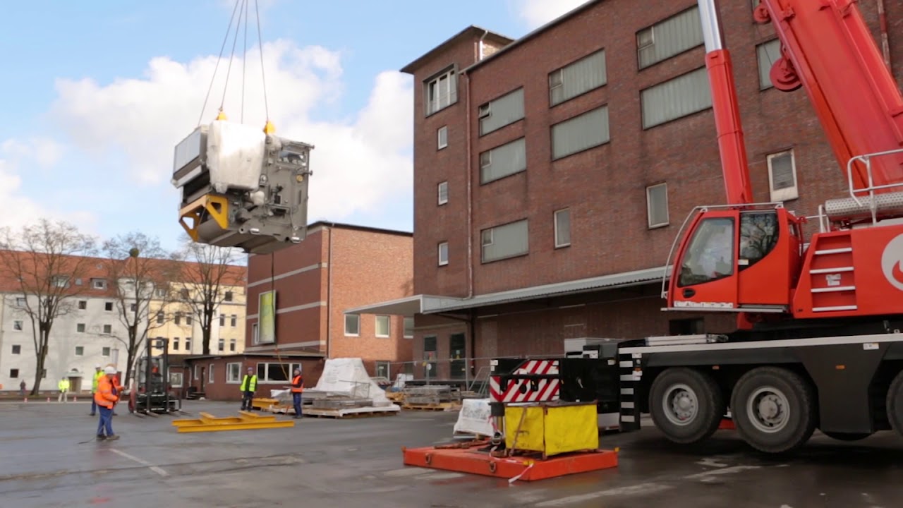 Wir bekommen eine neue Flaschen Waschanlage