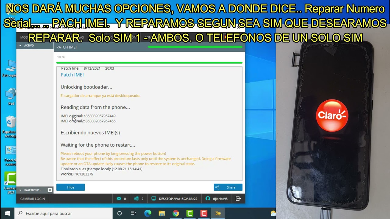 IXXEI XIAOMI MTK  Redmi 9/9A/9C/ Note 10s/ Note 8  SIM 1 - DUAL SIM // By Chimera Tool