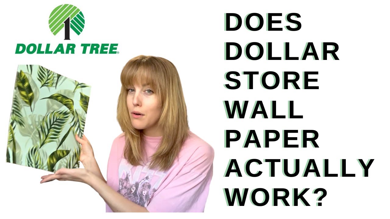 Does DOLLAR STORE *WALLPAPER* actually work? | Honest Review