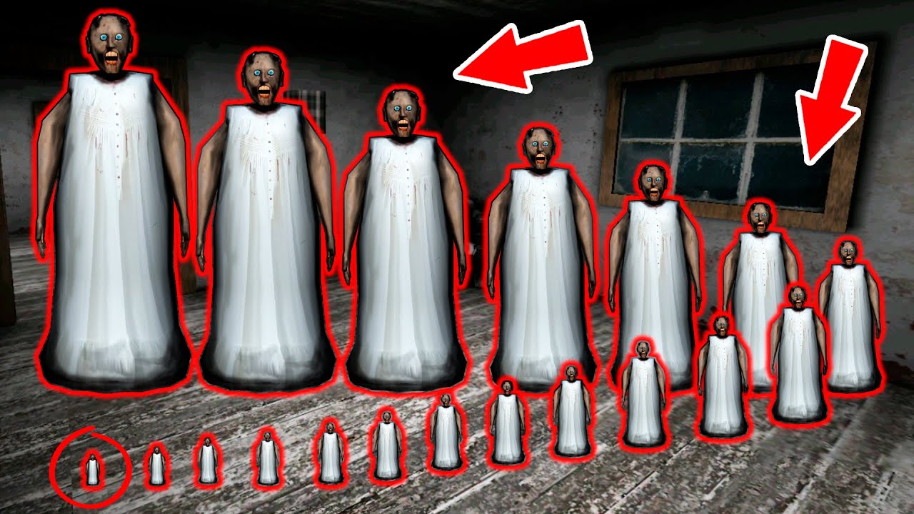 Monster Head vs Granny vs Piggy - funny horror animation (30 minutes with Granny)
