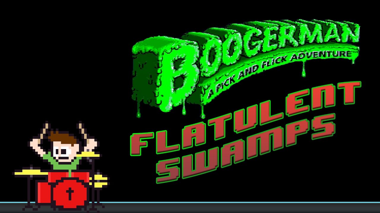Boogerman - Flatulent Swamps (Drum Cover) -- The8BitDrummer