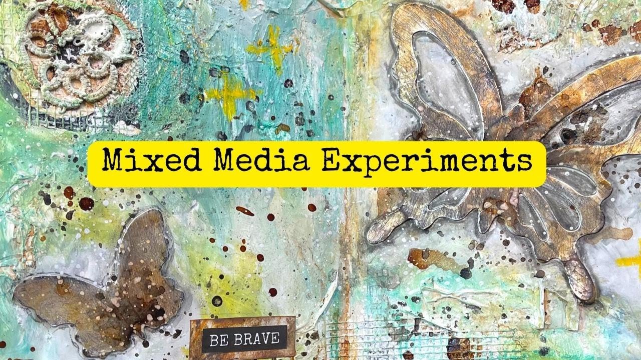Mixed Media Experiments! Junk Journal Snacks #26 - Bitesized Inspiration For Your Journal!