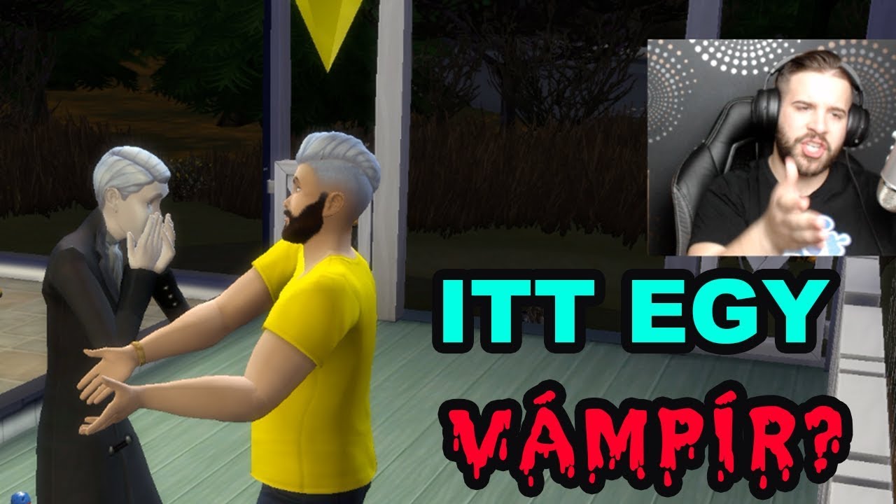 ITT EGY VÁMPÍR ? MOST MI LESZ ? | KÖZÖS EDZÉS és ÚJ OUTFIT | Sims 4 JÁGER család