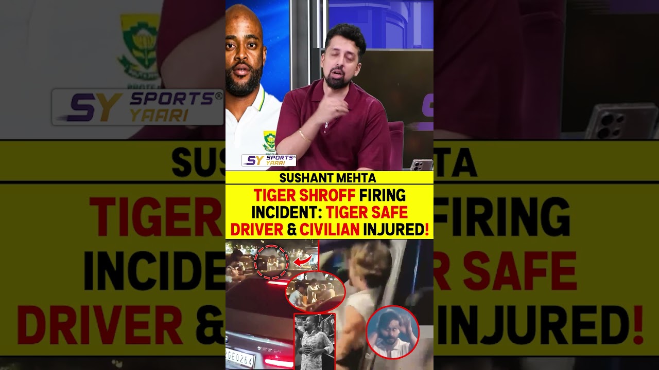TIGER SHROFF FIRING INCIDENT: TIGER SAFE DRIVER & CIVILIAN INJURED! #tigershroff #firingnews