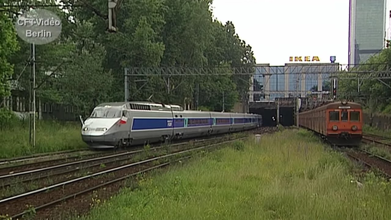 Der TGV in Warschau