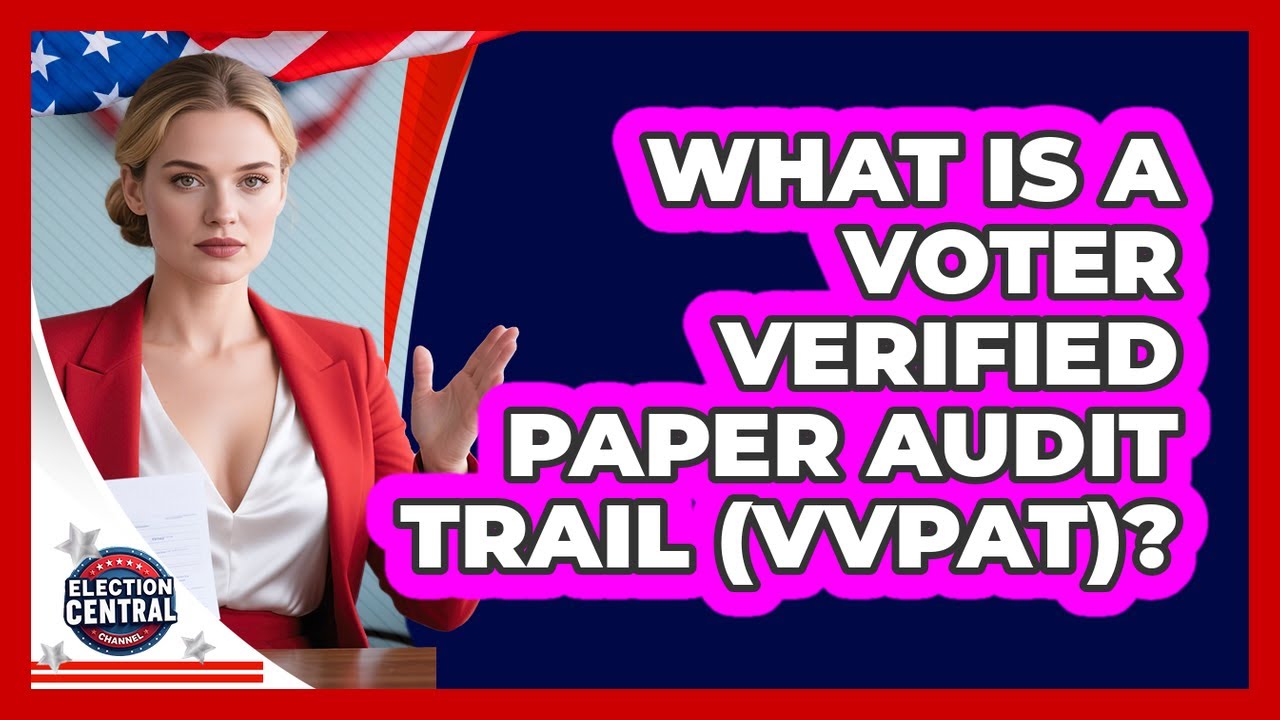 What Is A Voter Verified Paper Audit Trail (VVPAT)? - Election Central Channel