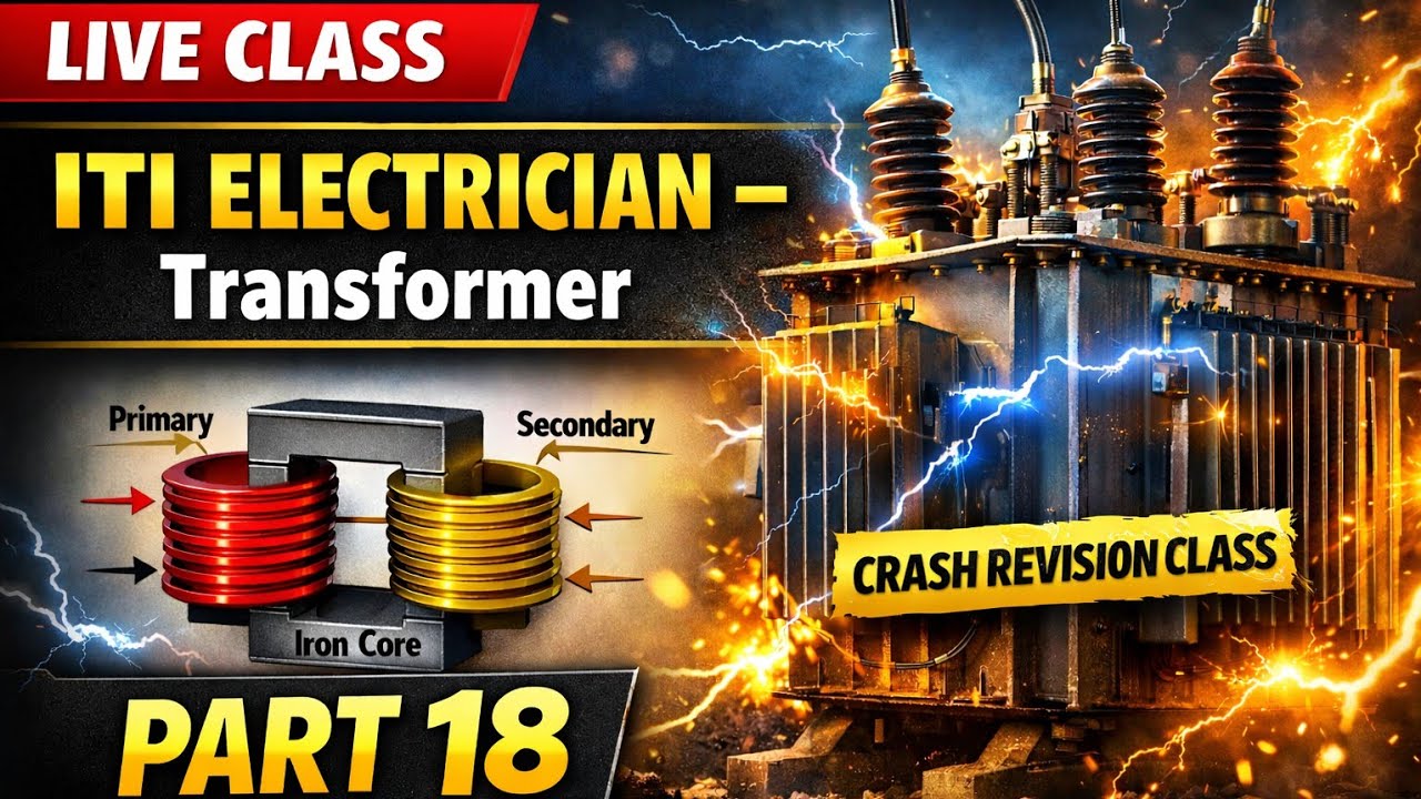 Transformer ⚡ Revision Class  Full Chapter Explained Hindi