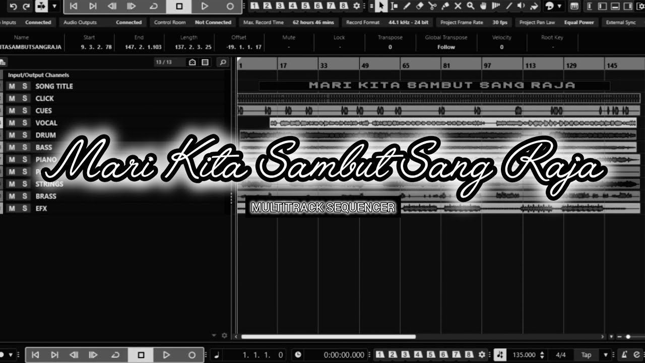 Sequencer Mari Kita Sambut Sang Raja - GBI PRJ CK7