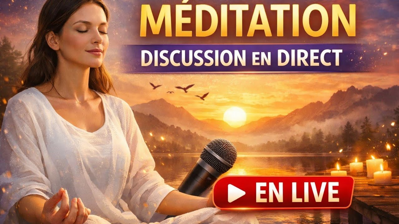 🎶 MUSIQUE DE MÉDITATION – RELAXATION PROFONDE | LIVE EN CONTINU 🎶