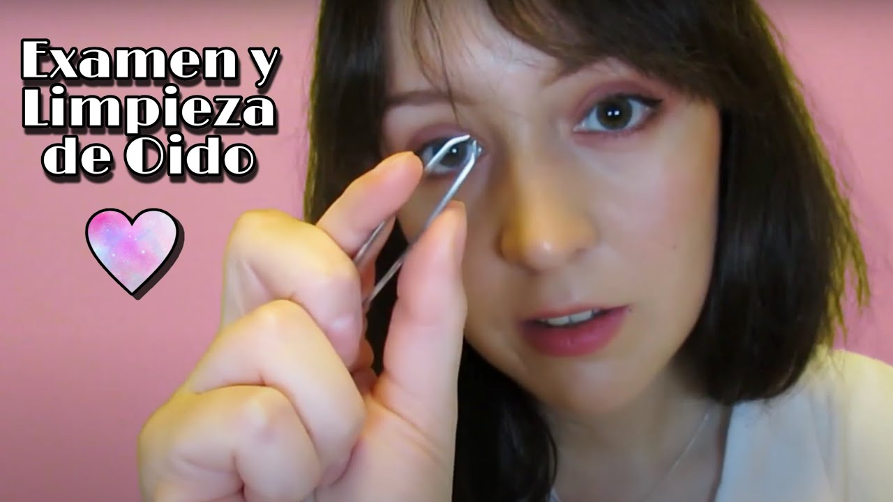 ⭐ASMR Doctor Roleplay, Examen y Limpieza de Oído 👩‍⚕️(Binaural)