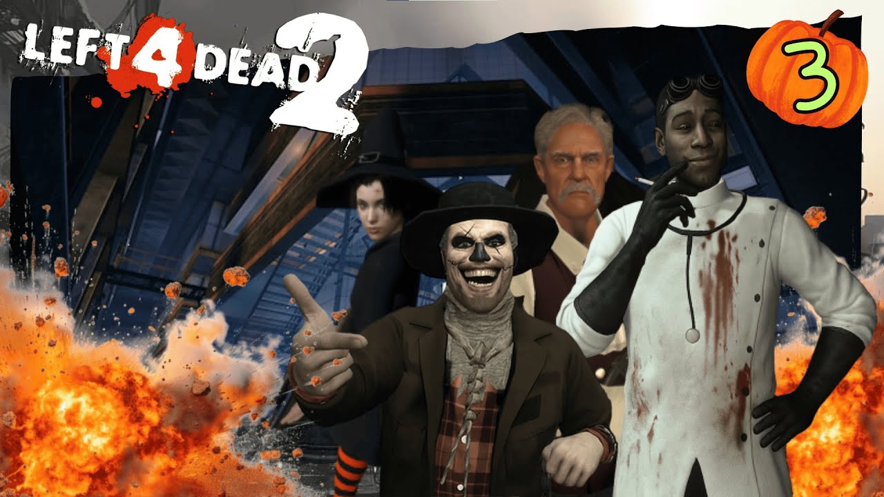 A segundos del fin 😨😨😨 - Left 4 Dead 2 | DARK WOOD (ESPECIAL DE HALLOWEEN)