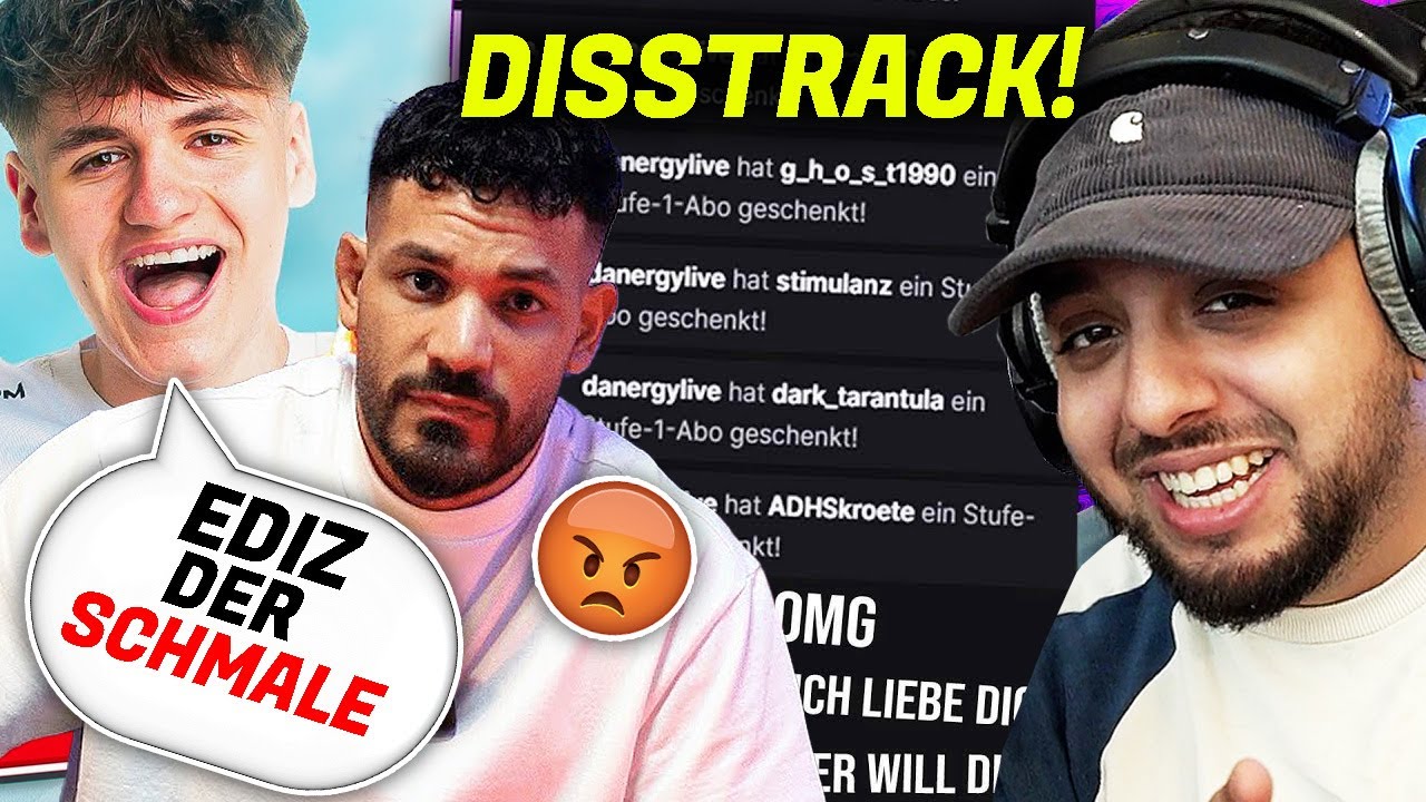 Ich mache DISSTRACK mit ELDOS GEGEN EDIZ und ER REAGIERT (ESKALIERT!!😡😡😡😡)