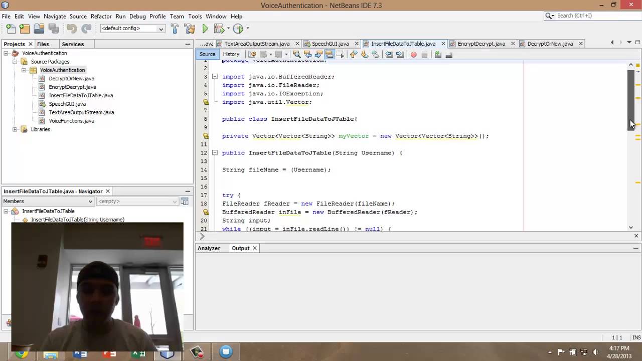 Voice Authentication - CIS11B Final Project