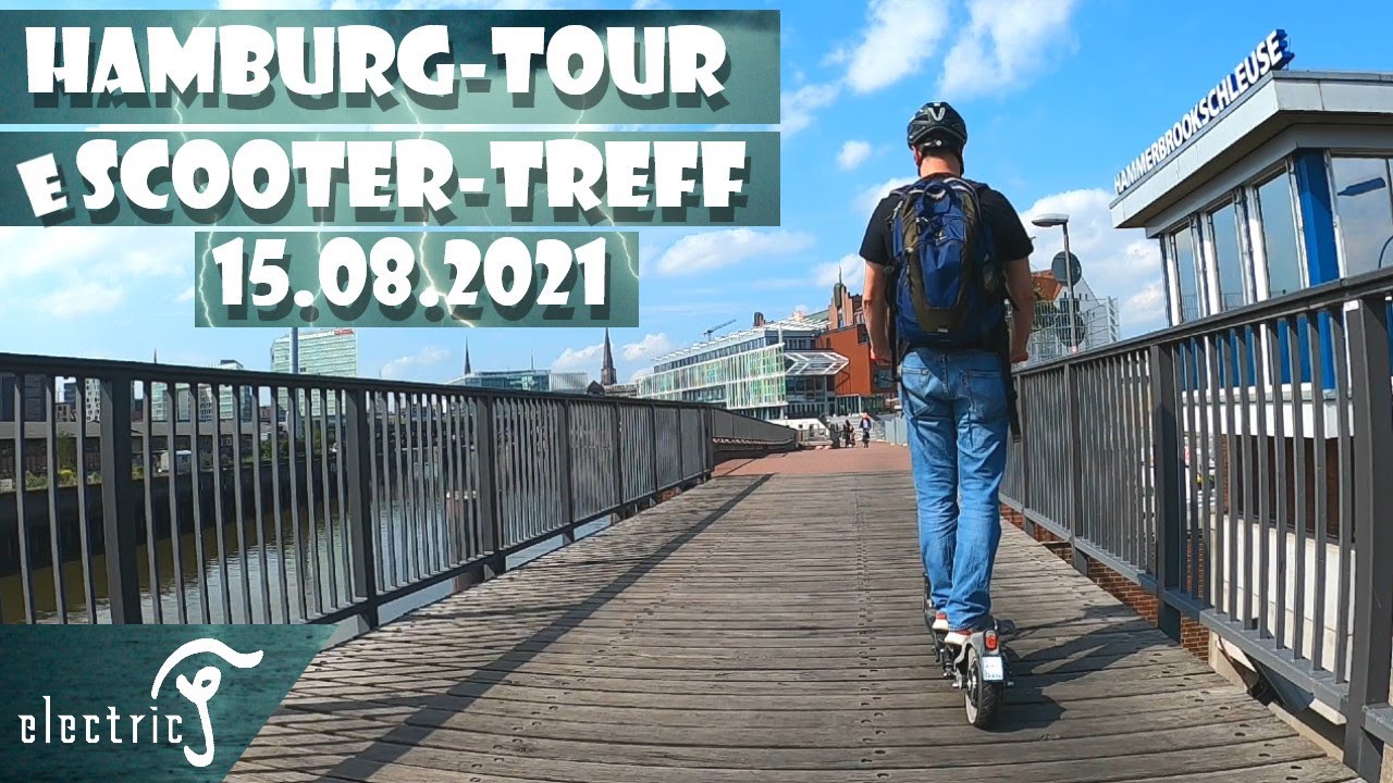 Hamburg-Tour eScooter-Treff 15.08.2021