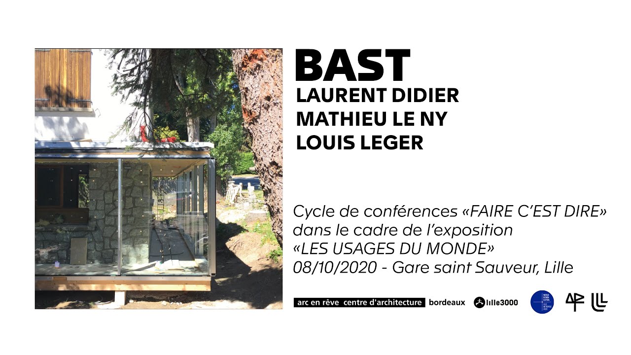 Conférence de BAST - 08/10/2020