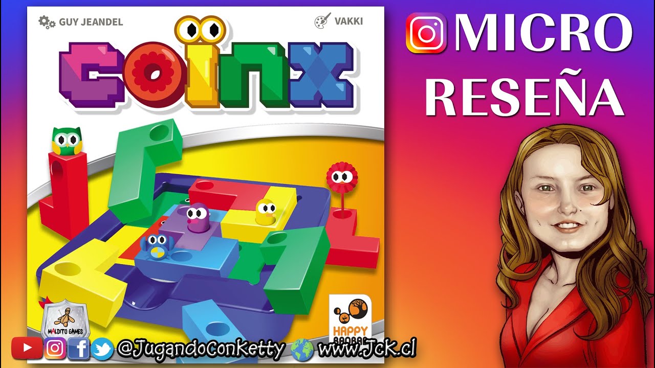 Coinx: Micro Reseña [Juego de Mesa / Maldito Games / Huch]