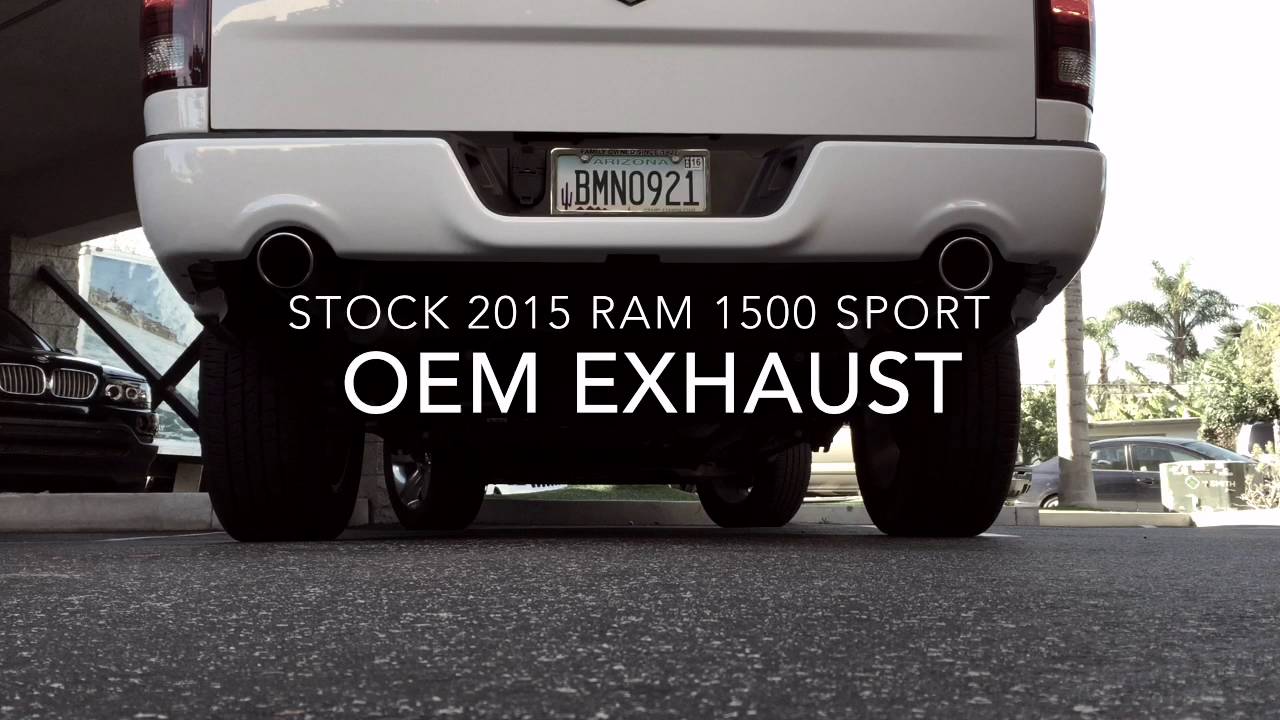 FlowMaster 40 Series 2015 Ram 1500 Sport Truck Exhaust