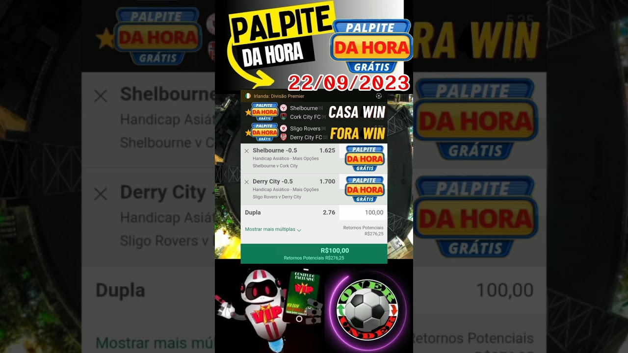 PALPITE DA HORA SEXTA-FEIRA 22/09/2023 LINK GRUPO GR&Aacute;TIS