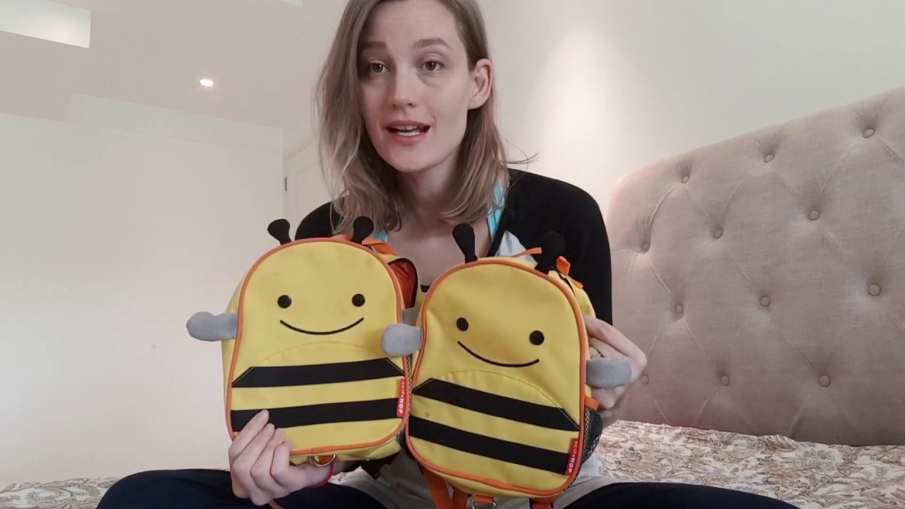 Packing airplane busy bags for toddlers