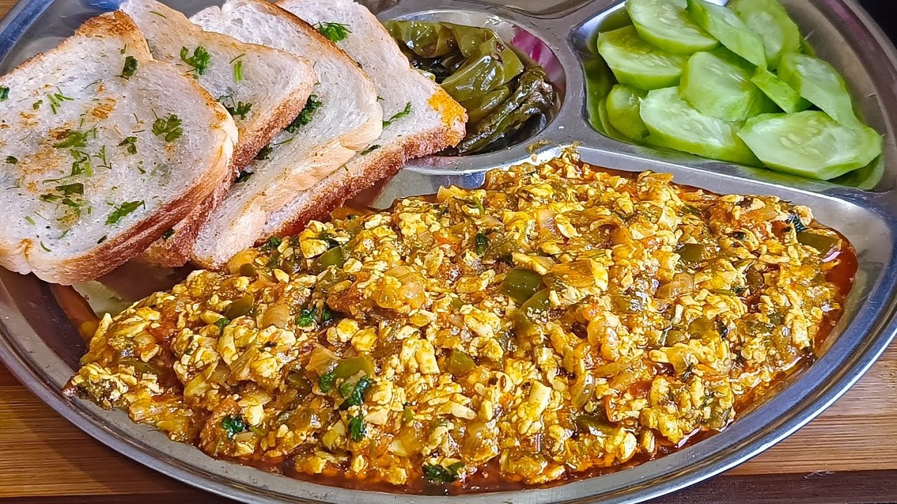 Surti Paneer Ghotala सर्दी में रसोई से जल्दी छुटकारा पाना हो तो 10 मिनट में सुपर टेस्टी पनीर घोटाला
