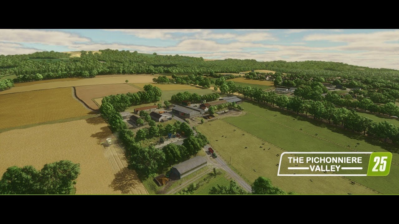Live 02 FS25 - The pichonnière Valley ,  un peu de taff et achat