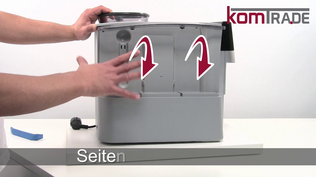 Siemens EQ.6 Serie Reparaturanleitung Gehäuse öffnen-schließen